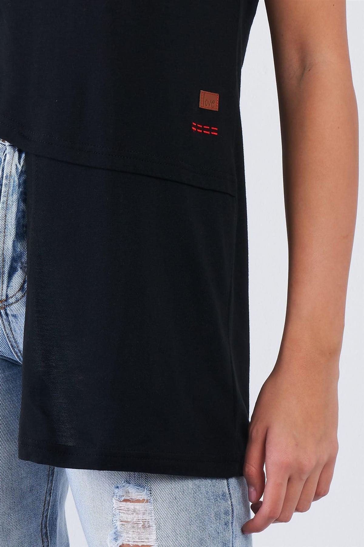 Inspirational Love Message "Love Is The Answer" Top - Image 3